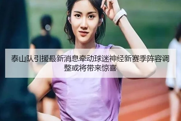泰山队引援最新消息牵动球迷神经新赛季阵容调整或将带来惊喜（cctv）